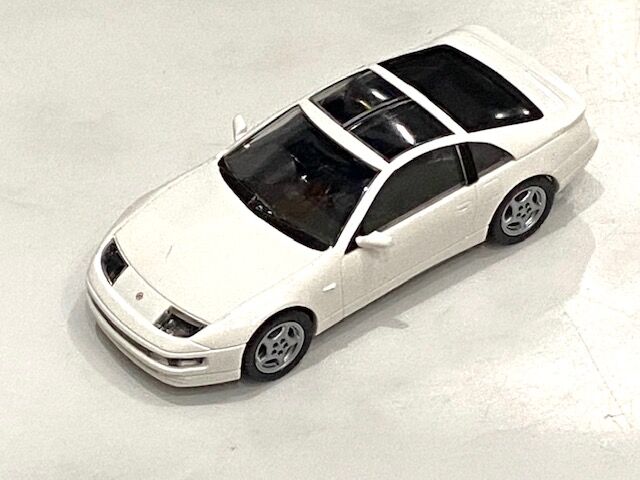 1/87 KATO MODEL CAR ニッサン フェアレディZ 300ZX ホワイト 箱違い
