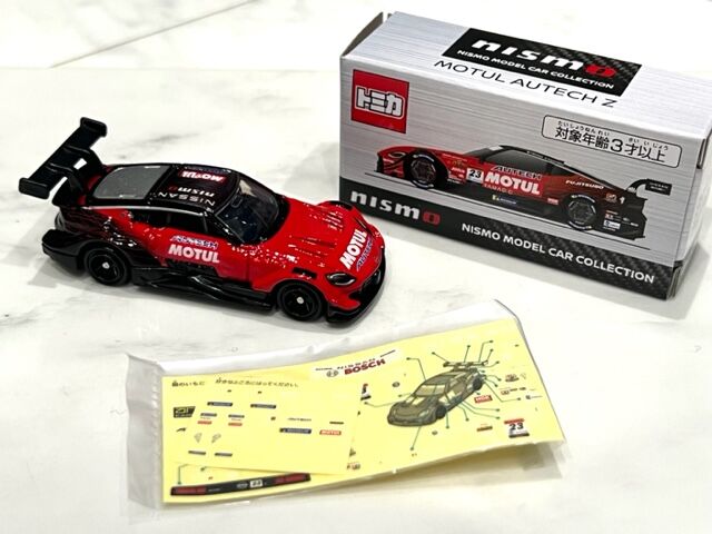 NISMO BOX spark MOTUL AUTECH Z 2023 岡山優勝 トミカ フェアレディ Z
