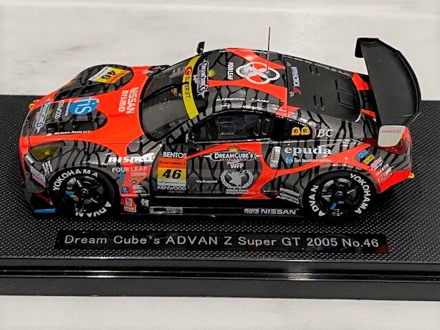 Miniature Ebbro 1/43 N°704 - Nissan Advan Z Super GT300 2005 #46 - Occasion