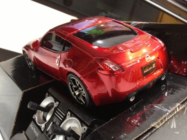 TOMITECH 日産　フェアレディZ(赤) ラジコン トミーテック フェアレディZ エアロRC 日産 ラジコン - メルカリ