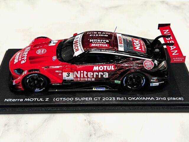 1/43 ニスモオリジナル Niterra MOTUL Z GT500 SUPER GT Rd.1 1/43 ニスモオリジナル Niterra MOTUL Z GT500 SUPER GT Rd.1
