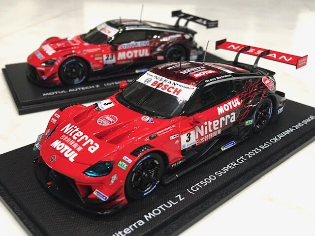 1/43 ニスモオリジナル Niterra MOTUL Z GT500 SUPER GT Rd.1 1/43 ニスモオリジナル Niterra MOTUL Z GT500 SUPER GT Rd.1
