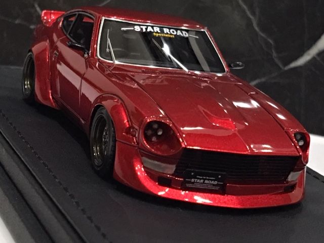 1/43 ignition model 1422 Fairlady Z (S30) STAR ROAD Red : FAIRLADY