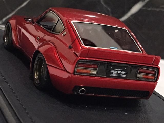 1/43 ignition model 1422 Fairlady Z (S30) STAR ROAD Red