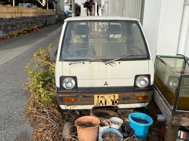 意外と多い三菱 ミニキャブの廃車体 Fairlady Z Fan