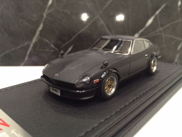 1/43 ignition model Nissan Fairlady Z (S30) matte Black 1/43 ignition model Nissan Fairlady Z (S30) matte Black