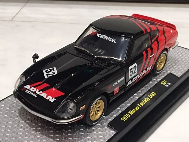 M2 Machines 1:24 1970 Nissan Fairlady Z432 Yokohama #3 Beige