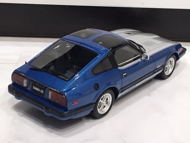 訳あり格安!!1/18 otto mobile DATSUN 280ZX ターボ ブルー 訳あり格安!!1/18 otto mobile DATSUN 280ZX ターボ ブルー