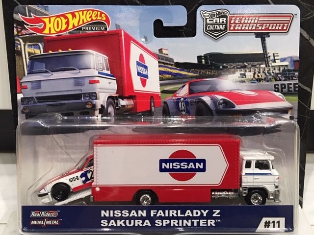 hot wheels team transport nissan