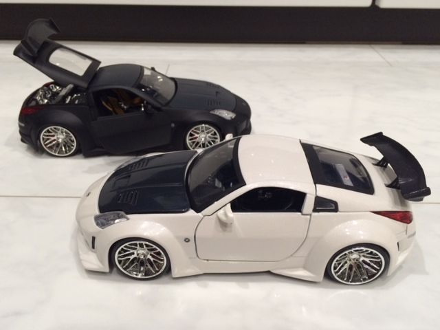 JADA BIGTIME KUSTOMS BTK 2003 NISSAN 350Z WHITE 1:24 DIECAST