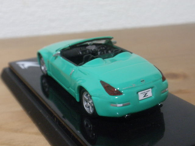 京商 1/64 日産 Z33 ロードスター ライムグリーン　ビーズコレクション 京商 1/64 日産 Z33 ロードスター ライムグリーン ビーズ