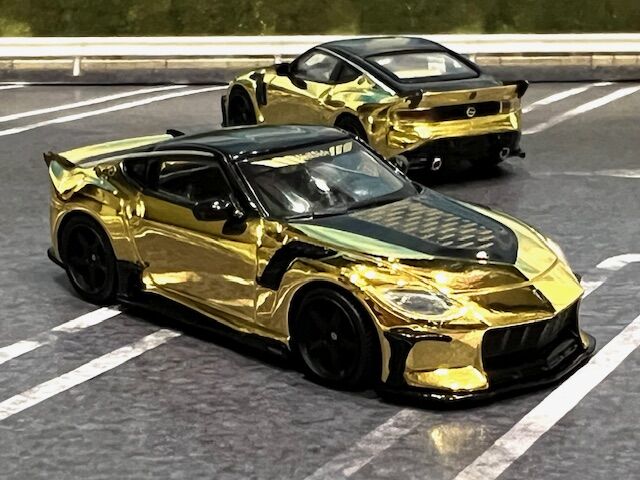 1/64 MINI GT Nissan Z Veilside FFZ400 Gold chrome : FAIRLADY Z fan