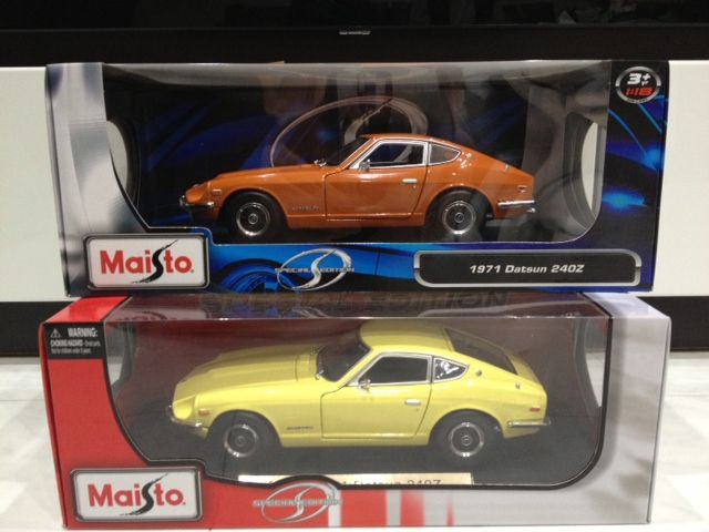 1/18 日産（ダットサン）フェアレディ240Z オレンジ 1971 マイスト製 1/18 日産（ダットサン）フェアレディ240Z オレンジ 1971