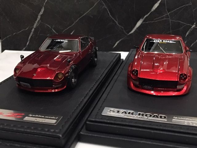 1/43 ignition model 1422 Fairlady Z (S30) STAR ROAD Red