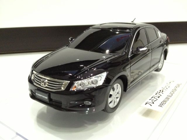 ホンダ カラーサンプル インスパイア プレミアムブラキッシュパール【C