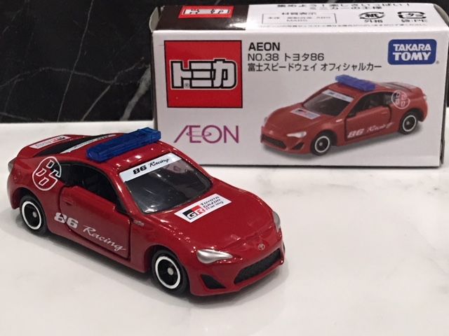 イオンオリジナルトミカ No.38 トヨタ86 富士スピードウェイ