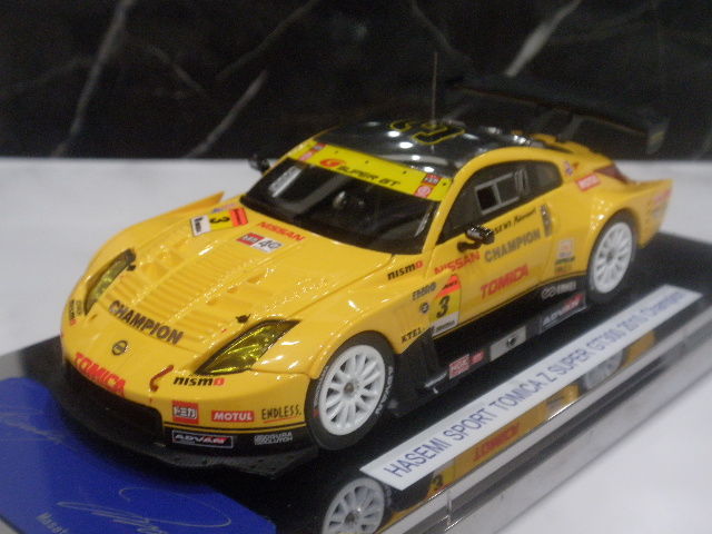 激レア EBBRO HASEMI SPORT TOMICA Z CHAMPION Ebbro 1/43 Scale Resin Model Car Super GT300 2010 Champion