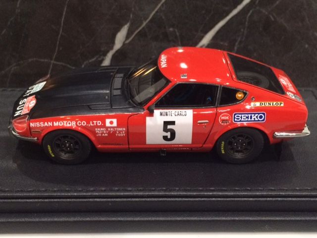 1/43 ignition model Datsun 240Z(#5) 1972 Monte Carlo : FAIRLADY Z fan