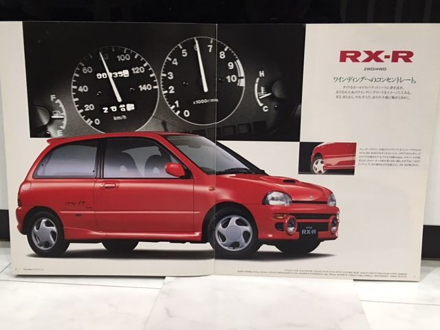 新品 90年代 ビンテージ スバル ヴィヴィオ 純正 シートカバー RX-R