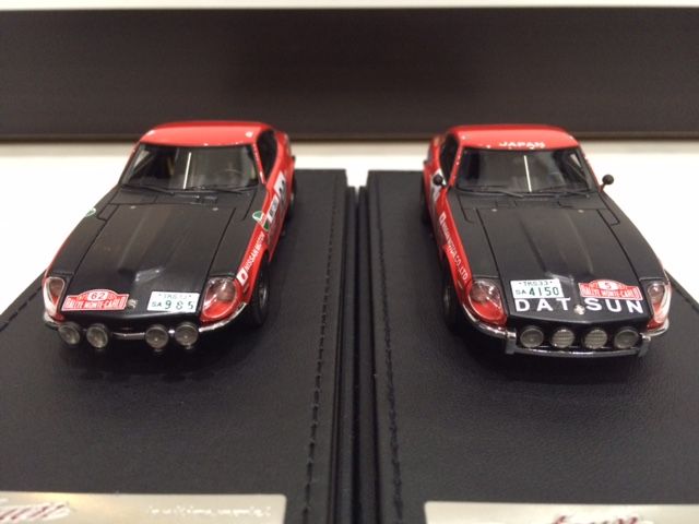 1/43 ignition model Datsun 240Z(#5) 1972 Monte Carlo : FAIRLADY Z fan