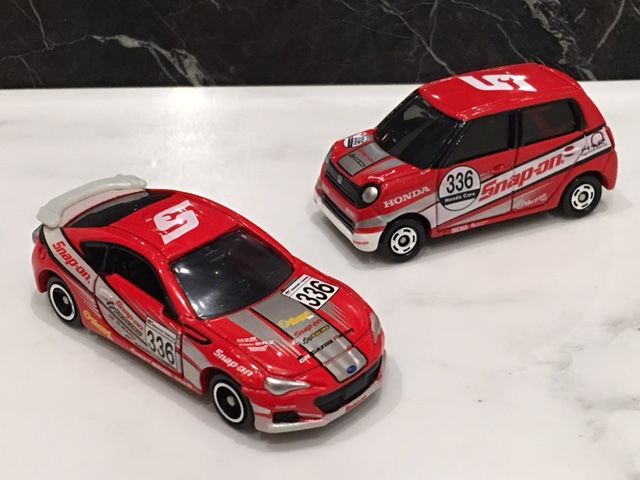 Snap-on ミニカー スバルBRZ ホンダN-ONE セット Snap-on ミニカー スバルBRZ ホンダN-ONE セット Snap-on