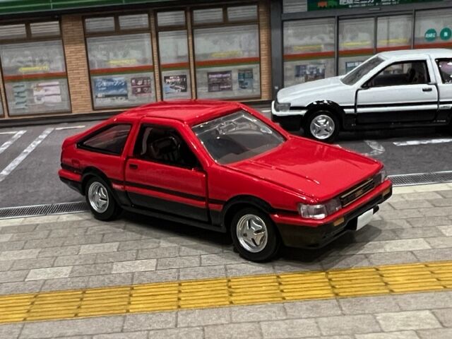今月の新車～トミカプレミアム 25 トヨタ カローラ レビン