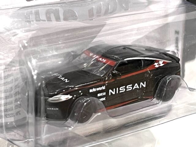 オートワールド　 Nissan Z 1:64 ミニカー Amazon | autoworld 1/64 日産 Z 2023 セイランブルー Nissan Z