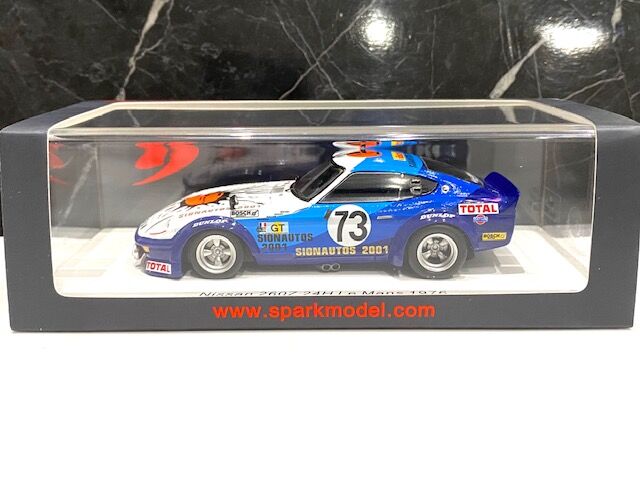1/43 スパーク DATSUN 240Z Le Mans 1976 : FAIRLADY Z fan 1/43 スパーク DATSUN 240Z Le Mans 1976 : FAIRLADY Z fan