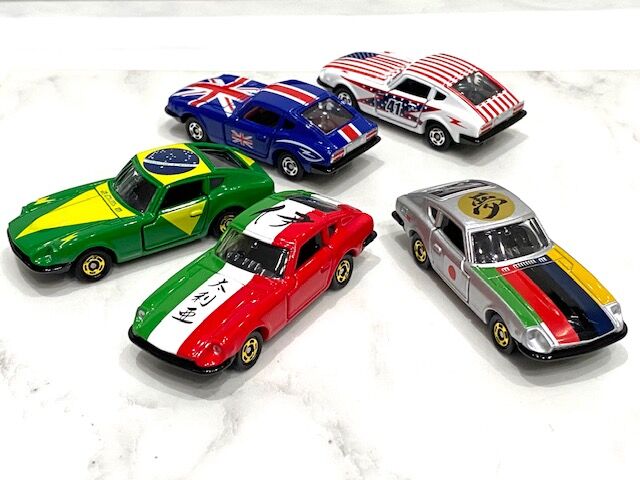 アピタピアゴオリジナル　日本国旗タイプ1〜5，7 トミカ 2000GT 日本国旗タイプⅥ 歌舞伎 アピタ ピアゴ限定
