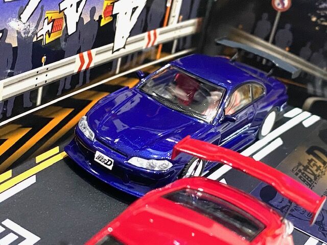 s15 奥山 頭文字D Fifth stage AE86 vs S15 バトルシーン