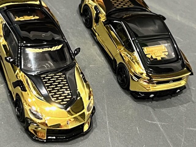mini GT Veilside R32 FFZ400クローム2台セット北京限定 PulseDrivers - Nissan Z VeilSide FFZ400 by Mini GT Catalog