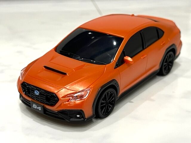 スバル ミニカー ブラック オレンジホイール スバル ミニカー ブラック オレンジホイール スバル ミニカー