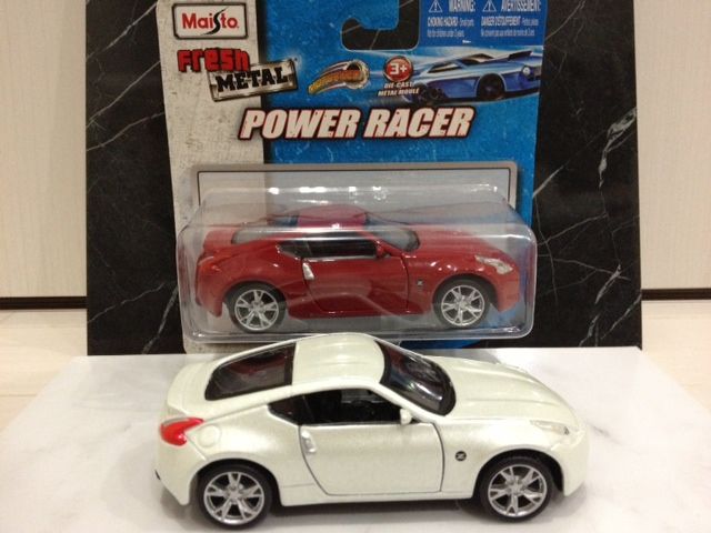 1/37 Maisto POWER RACER 370Z ホワイト : FAIRLADY Z fan