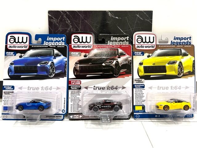 1/64 auto world import legends EXCLUSIVE 2023 Nissan Z : FAIRLADY