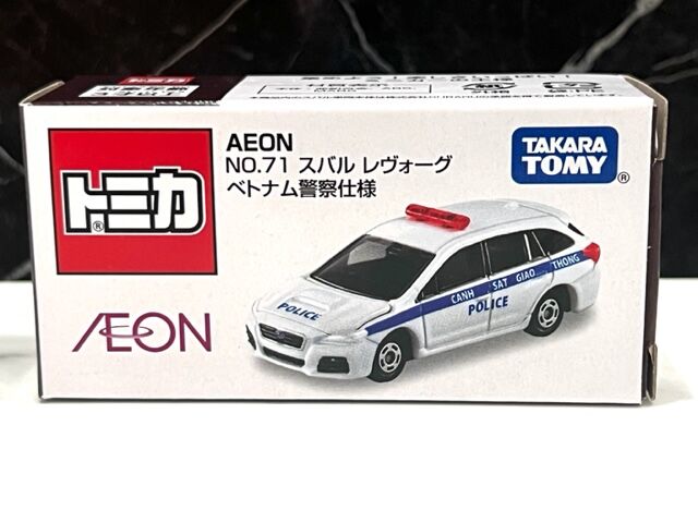イオンオリジナルトミカ スバル レヴォーグ ベトナム警察仕様