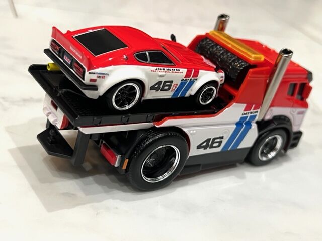 マッスルマシーン新作！1/64 MUSCLE TRANSPORTS 1972 DATSUN