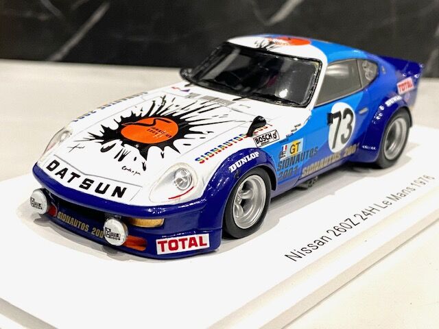 1/43 スパーク DATSUN 240Z Le Mans 1976 : FAIRLADY Z fan 1/43 スパーク DATSUN 240Z Le Mans 1976 : FAIRLADY Z fan