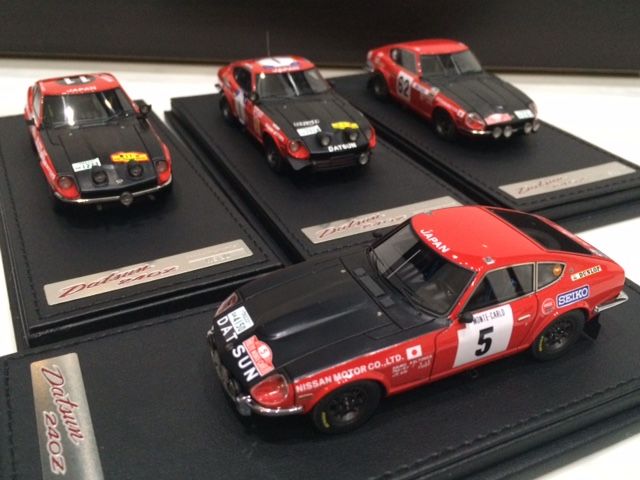 1/43 ignition model Datsun 240Z(#1) 1973 Safari : FAIRLADY Z fan