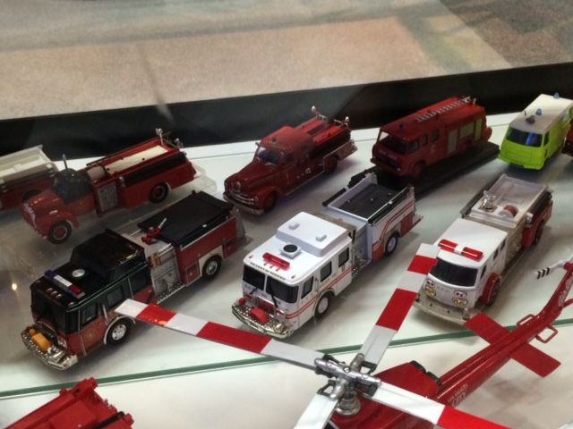 大阪市立阿倍野防災センター～世界の消防車の歴史ミニカー特別展