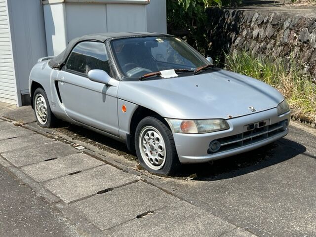 まだまだ乗れそう！？ホンダ ビートの放置車 : FAIRLADY Z fan