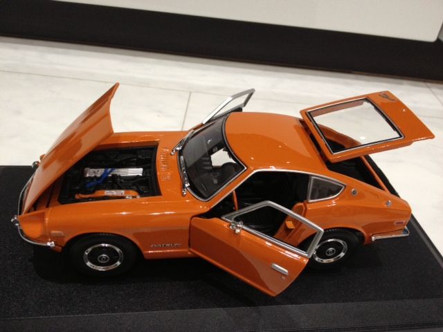 1/18 日産（ダットサン）フェアレディ240Z オレンジ 1971 マイスト製 1