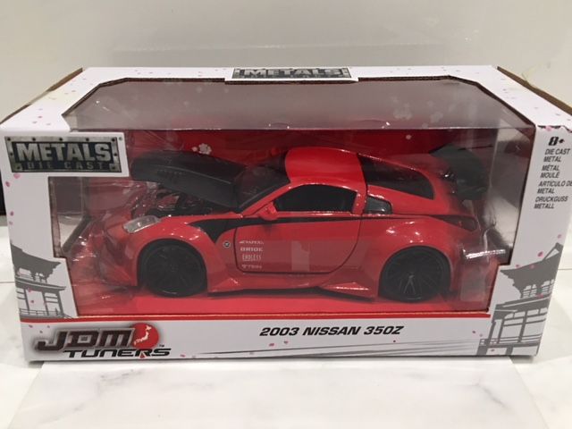 1/24 Jada Toys JDM TUNERS 2003 NISSAN 350Z : FAIRLADY Z fan