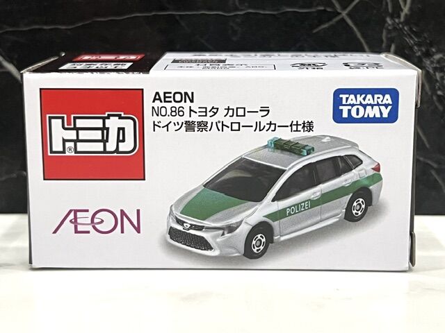 イオンオリジナルトミカ No.86 トヨタ カローラドイツ警察仕様
