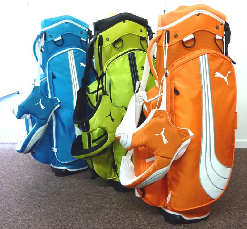 PUMA プーマのキャディーバック希少なオレンジカラー プーマ ゴルフ