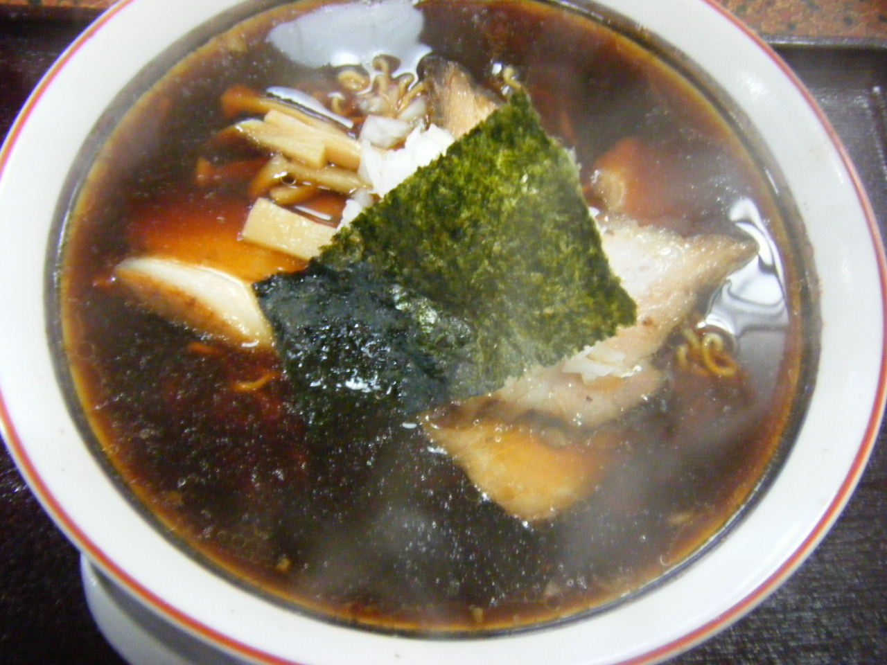 これぞリアル醤油ラーメン たけおからーめん 松乃家 松戸市稔台 めぐりあいズゴ