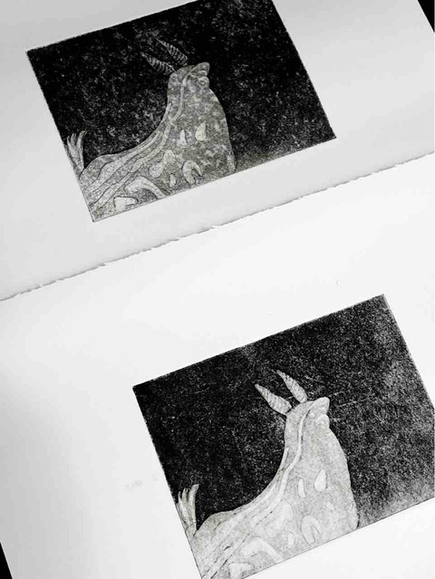 銅版画■ライド ワイト島で No.444 土屋敦資展 —銅版画・木版画— 2020年10月24日(土) 〜11月