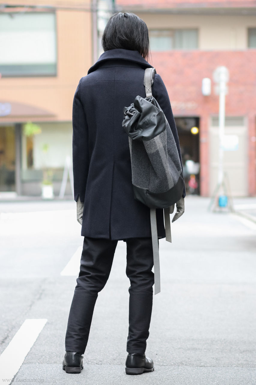 The Viridi-Anne Melton High Neck Coat Styling : FASCINATE