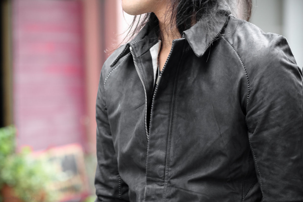 10sei0otto Leather Jacket Styling All Black : FASCINATE STAFF BLOG