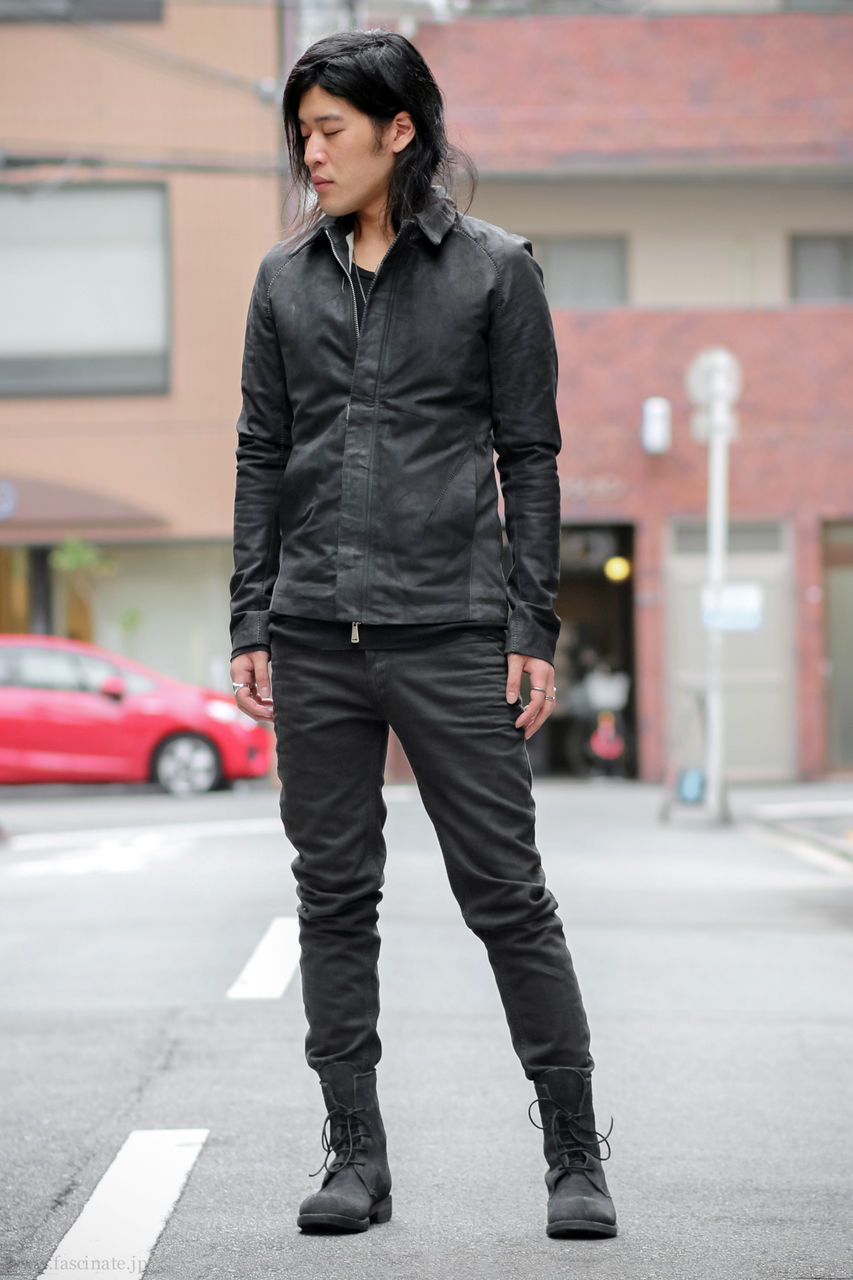 10sei0otto ライダースジャケット 10sei0otto Leather Jacket Styling All Black : FASCINATE STAFF BLOG
