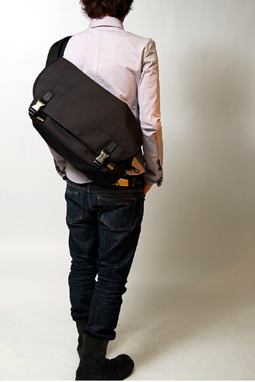 LORINZA メッセンジャーバッグ M ブラウン ロリンザ LORINZA  